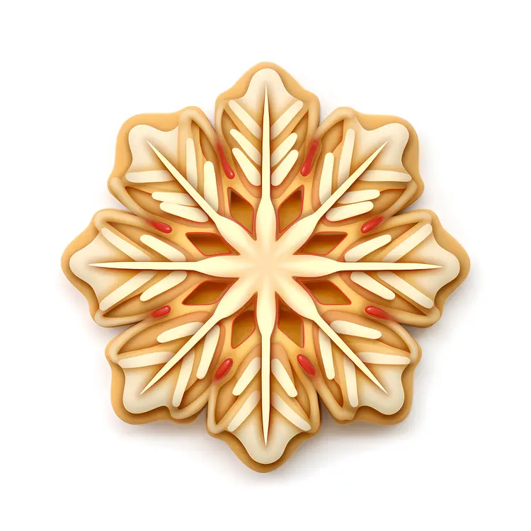 Colorful decorative star