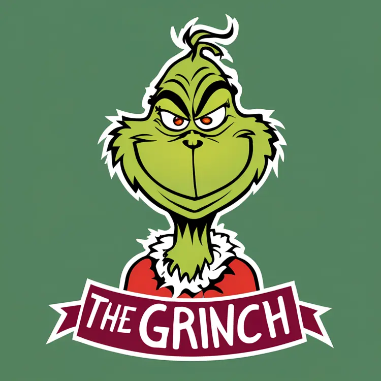 Grinch with The Grinch Banner
