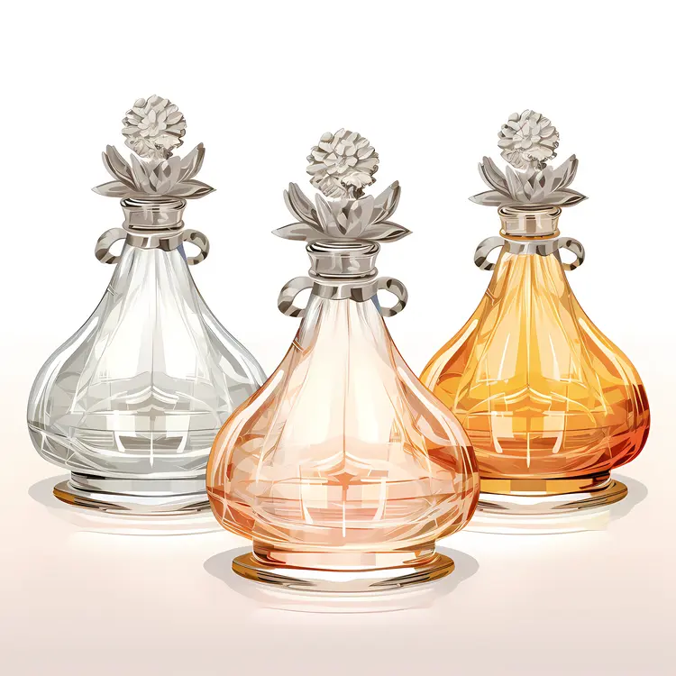 Elegant Perfume Bottles