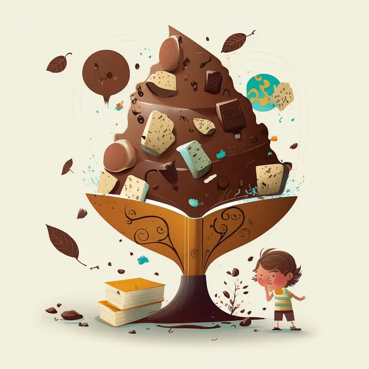 Delicious Chocolate Sundae with Toppings