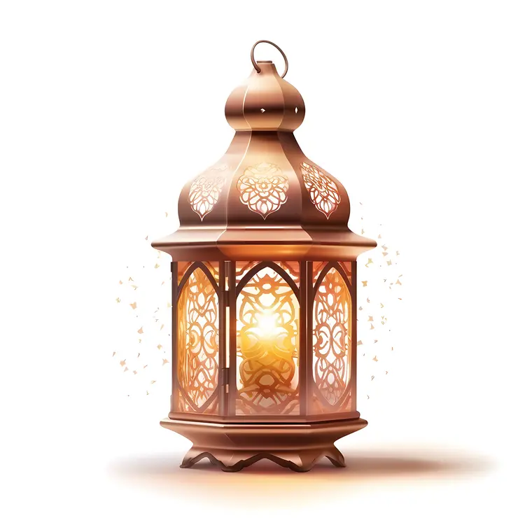 Elegant Lantern with Intricate Design