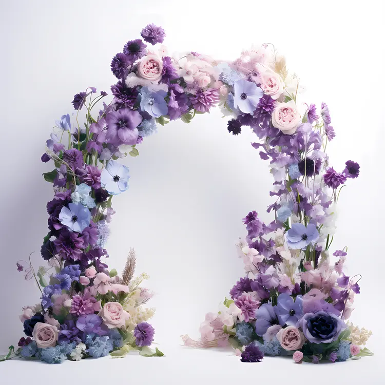 Beautiful Floral Arch for Wedding Decoration