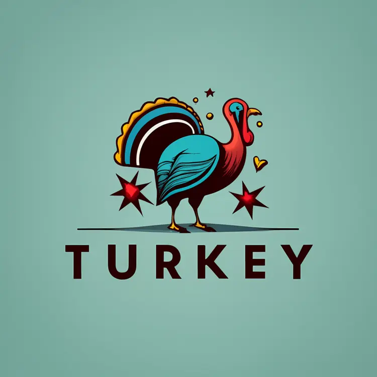 Cartoon Turkey for Thanksgiving