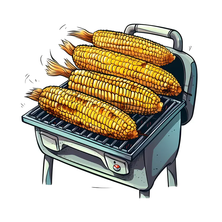 Delicious Grilled Corn on the BBQ