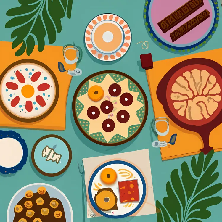 Festive Meal for Rosh Hashanah