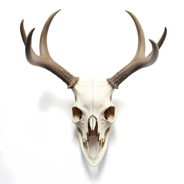 Deer Skull with Antlers