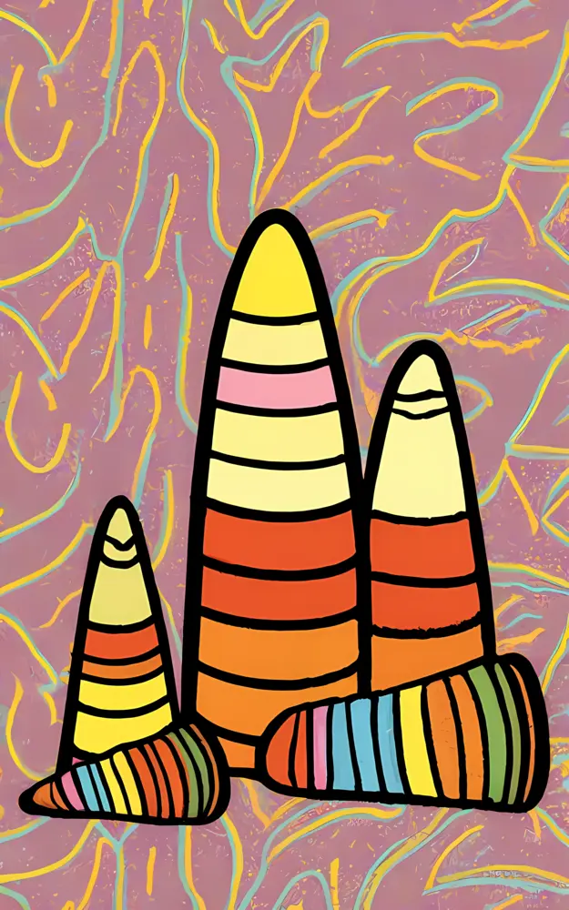Colorful Candy Corn