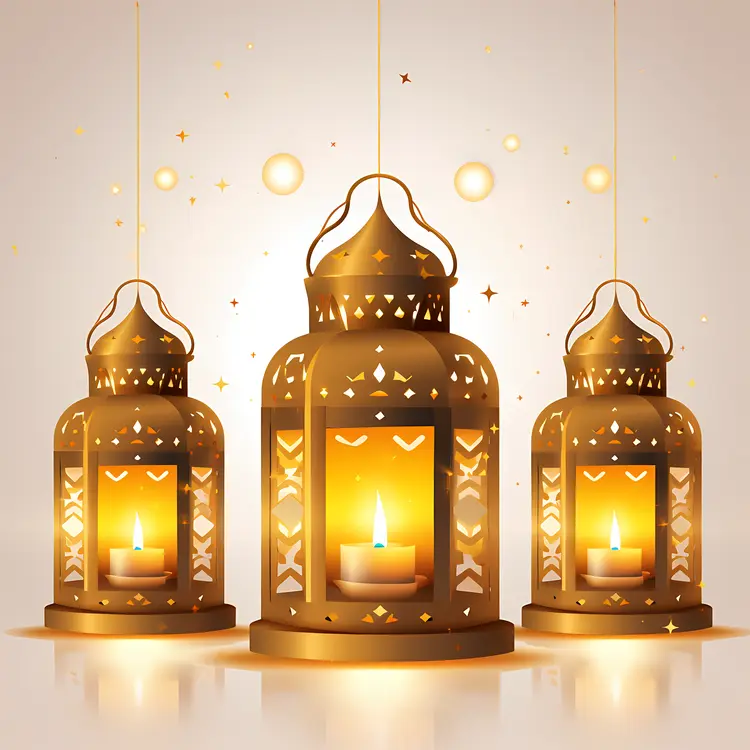 Beautiful Lanterns for Ramadan Celebration