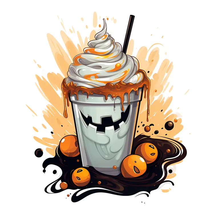 Halloween Pumpkin Milkshake