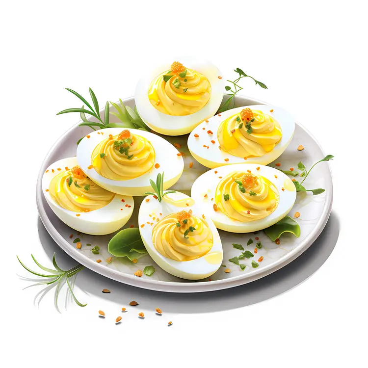 Deviled Eggs with Fresh Herbs