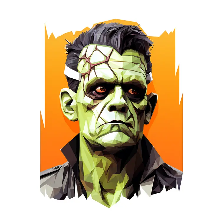 Frankenstein Monster Illustration