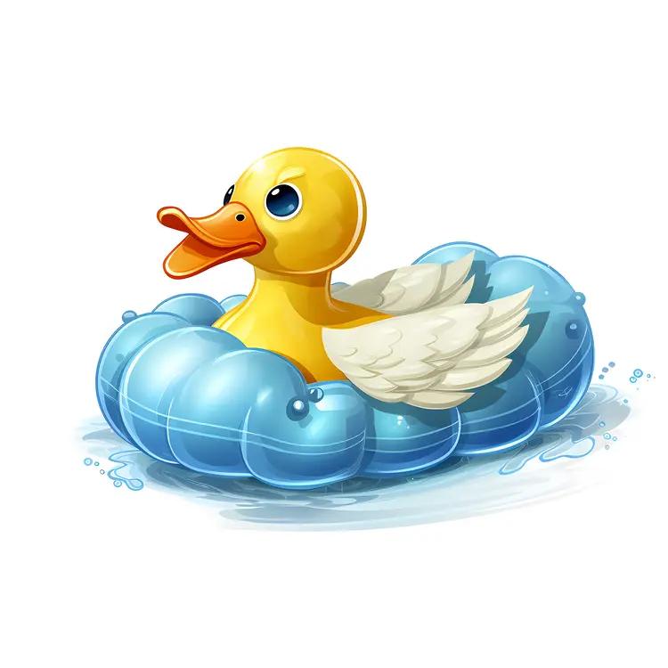 Cute Duck Float for Summer Fun