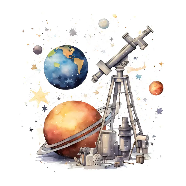 Telescope with Planets and Stars