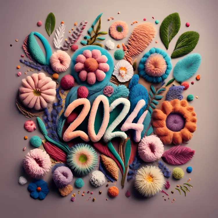 Colorful Floral 2024 Design