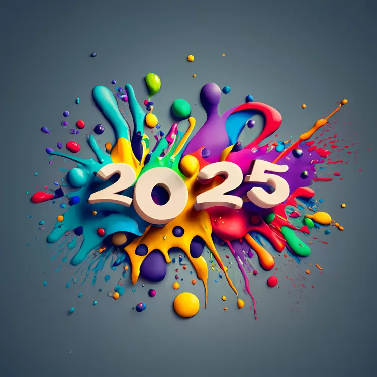 Colorful Paint Splashes 2025