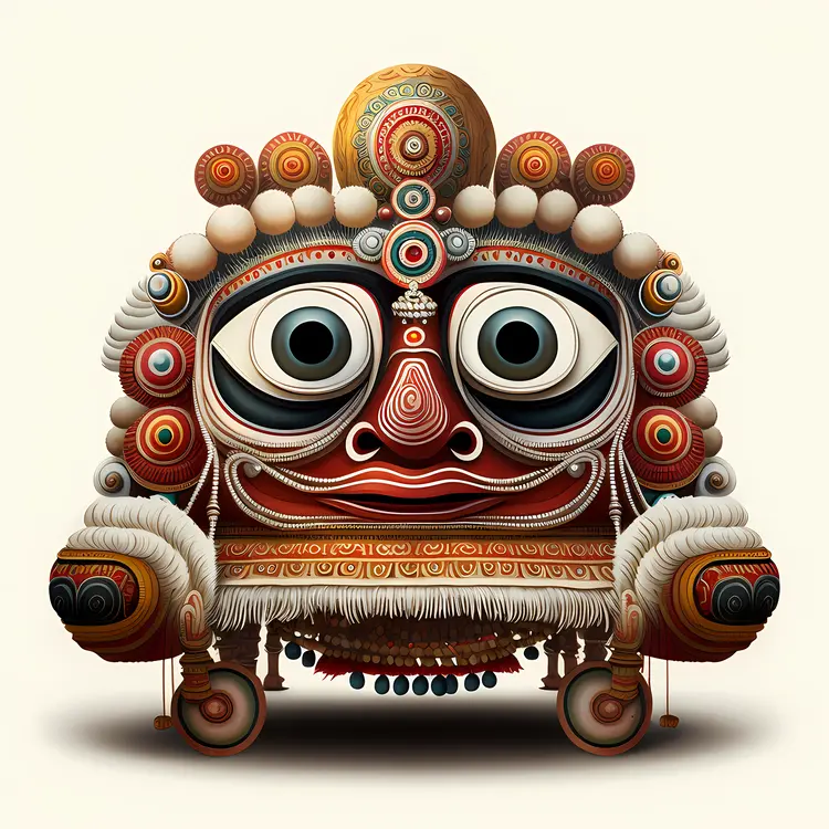 Decorative Mask Illustration