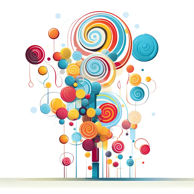 Colorful Candy Tree