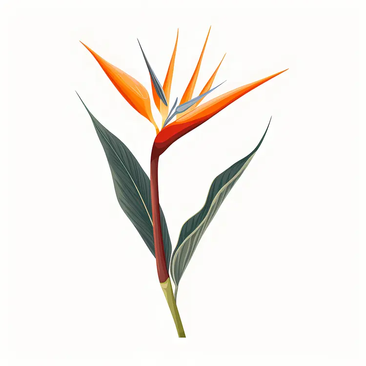 Bird of Paradise Flower