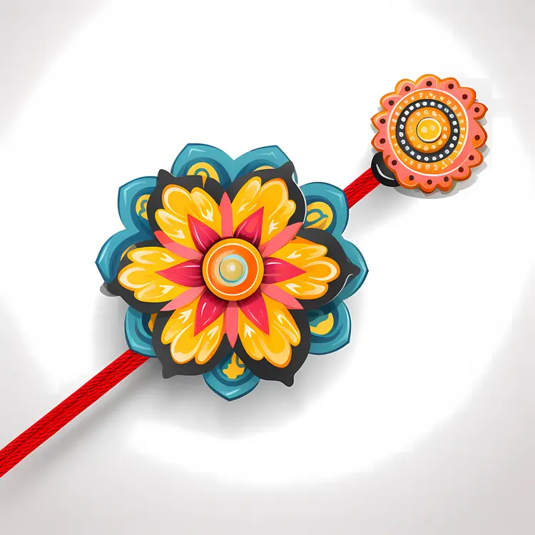Colorful Rakhi for Raksha Bandhan Festival