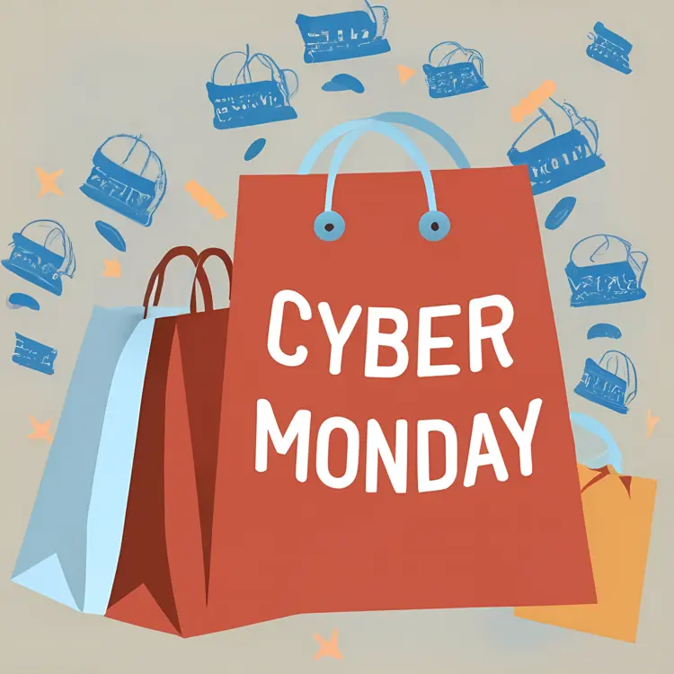 Cyber Monday Shopping Bags