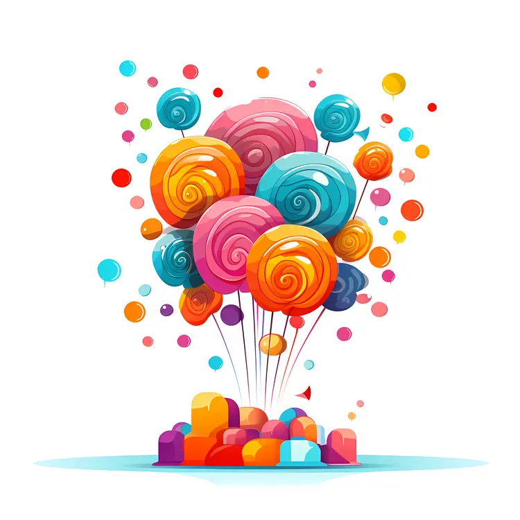 Whimsical Lollipops