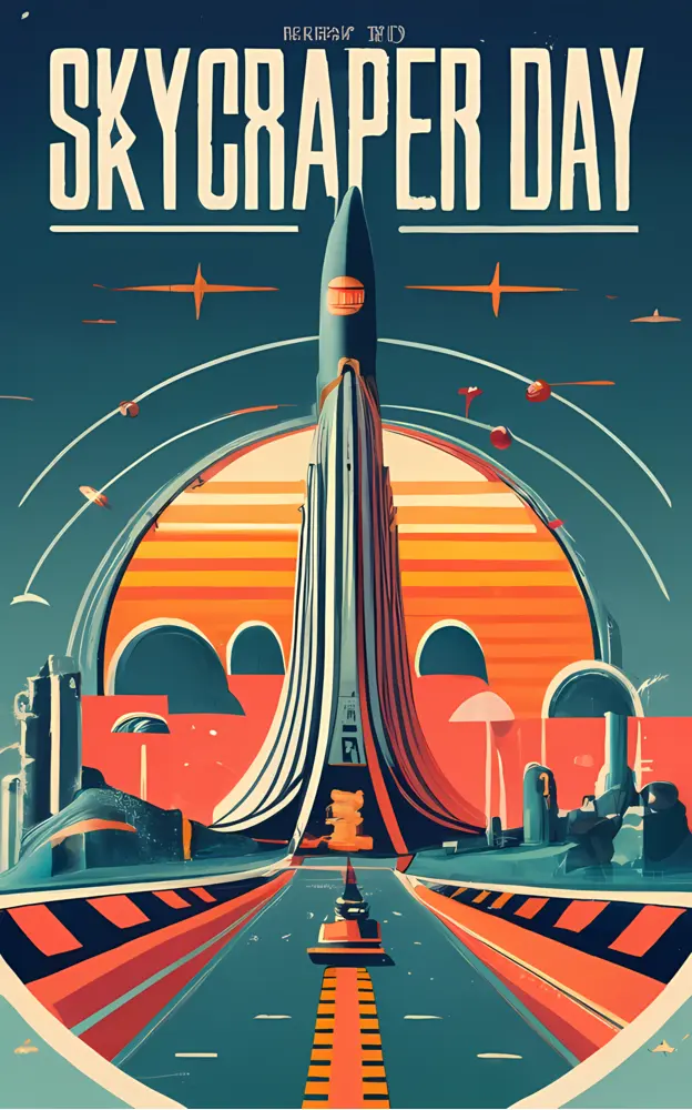 Futuristic Skyscraper for Skyscraper Day