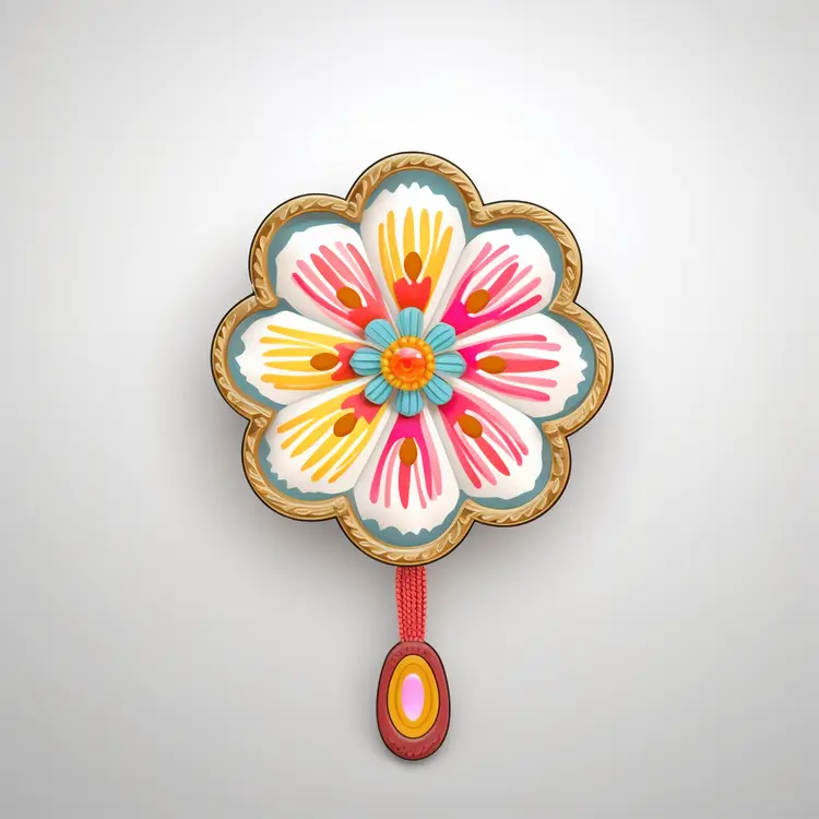 Colorful Flower Ornament for Home Decoration