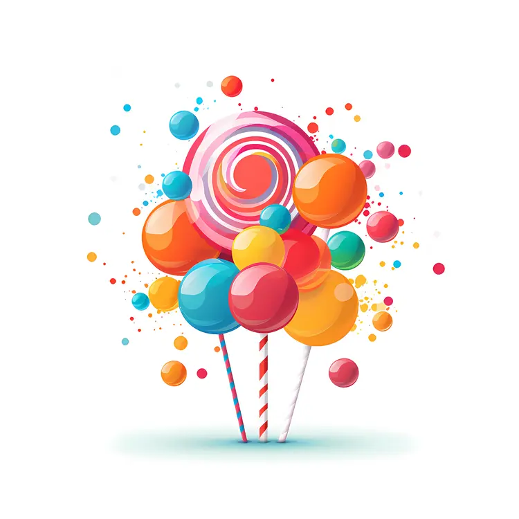 Colorful Candy Bouquet