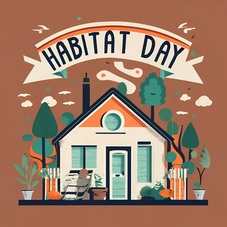 Habitat Day with Garden House