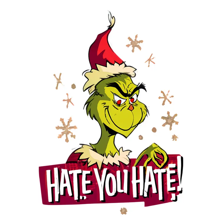 Grinch Expressing Hate Again