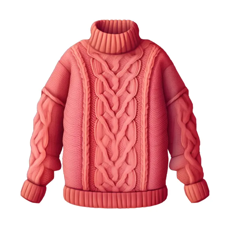Pink Knitted Sweater