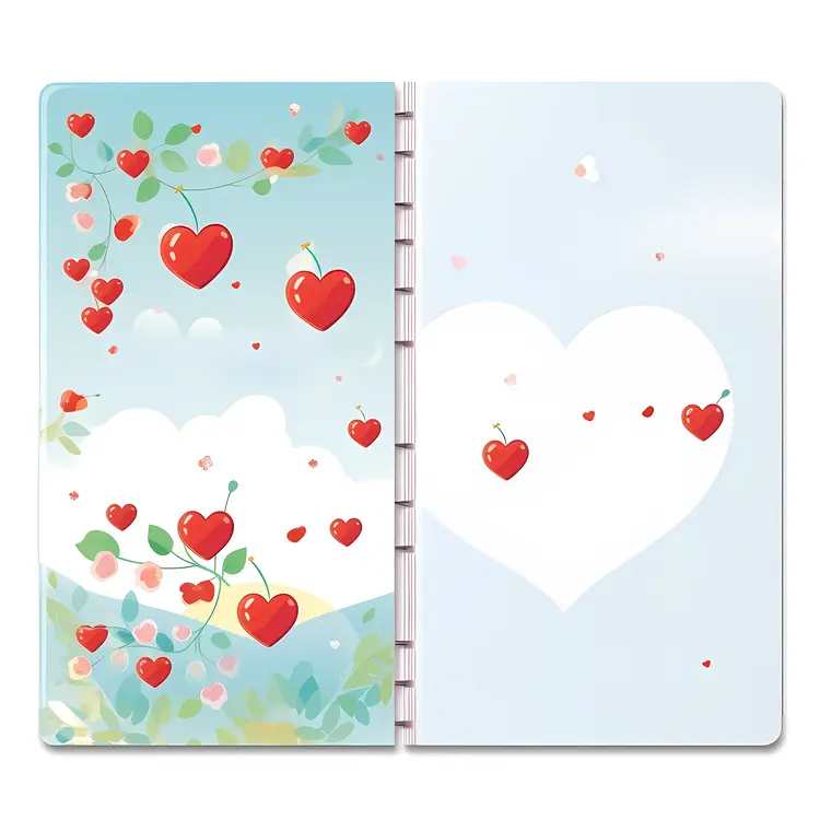 Cute Heart Illustration for Valentine's Day