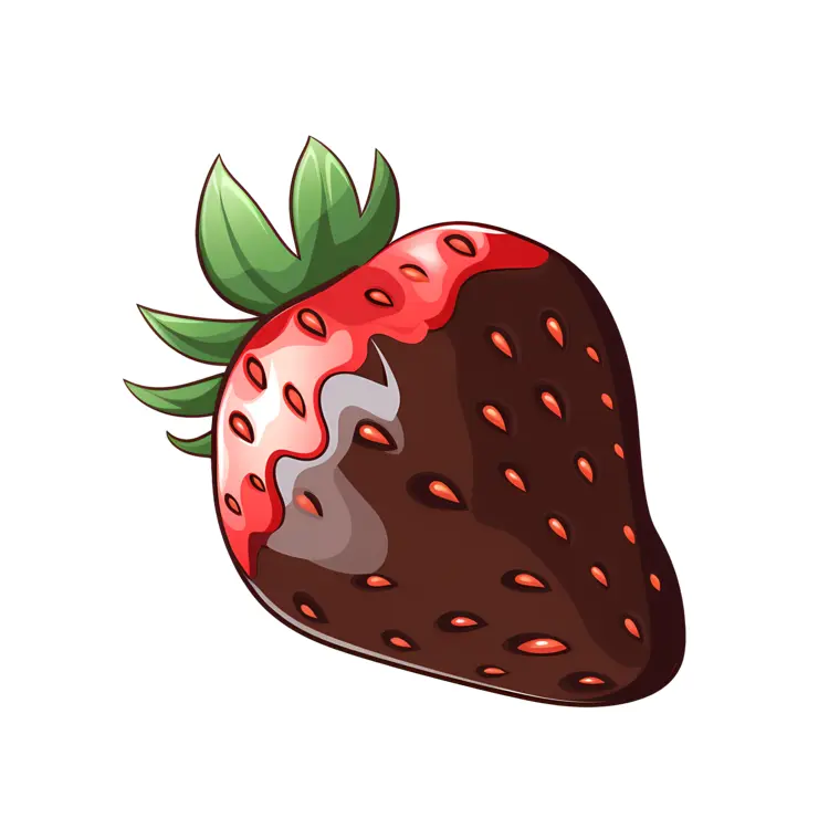 Delicious Chocolate Covered Strawberry