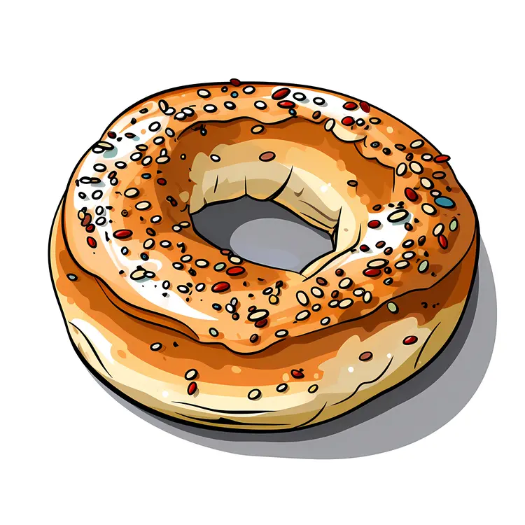 Tasty Sesame Bagel