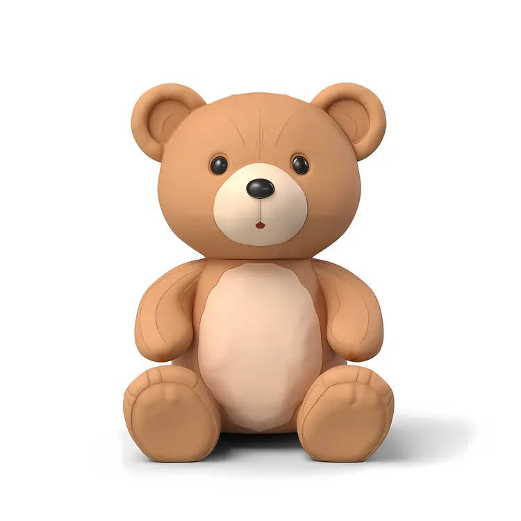 Cute Brown Teddy Bear Plush Toy
