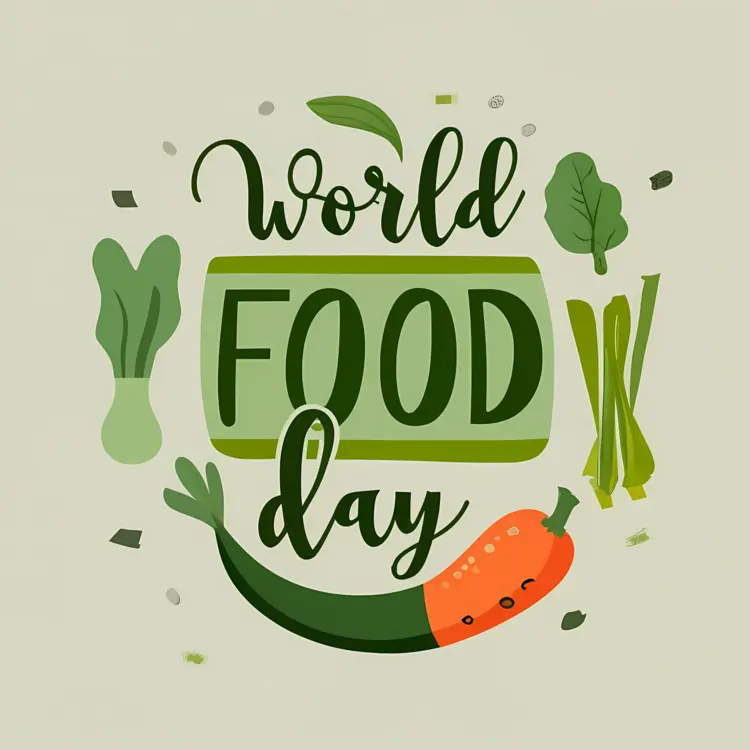 World Food Day with Fresh Vegetables