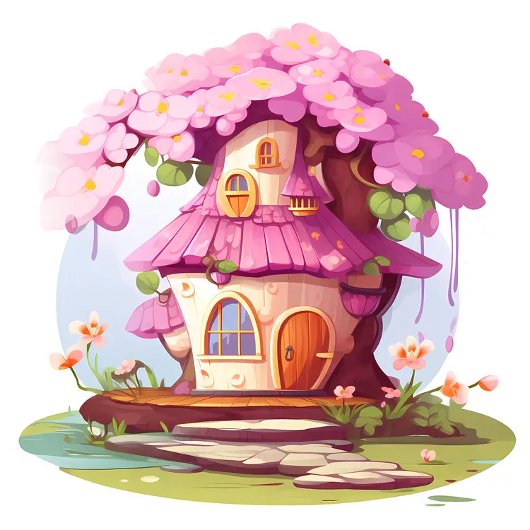 Small Cute Doodle House