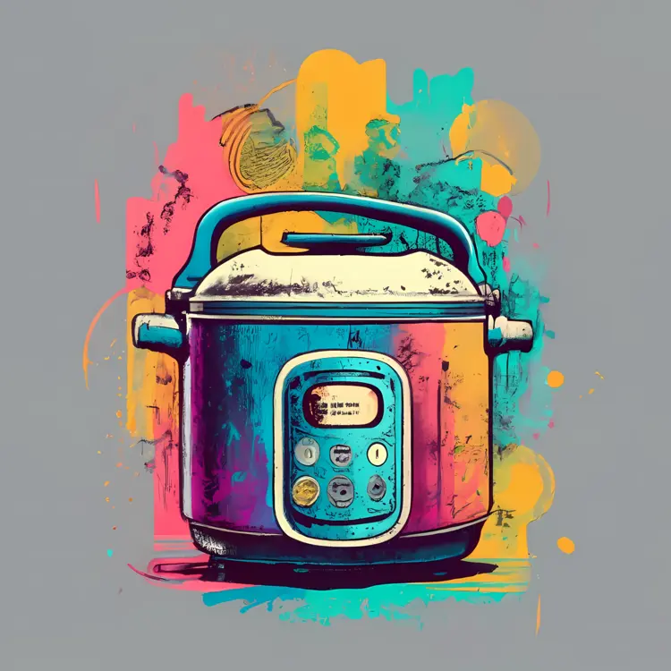 Colorful Pressure Cooker for Modern Kitchen