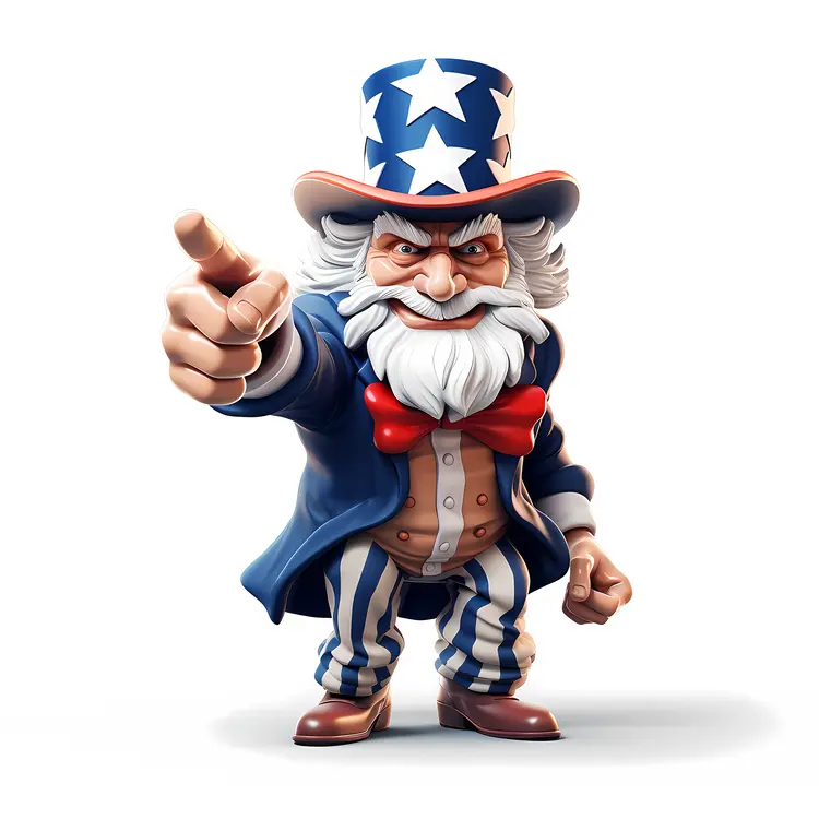 Uncle Sam Pointing Forward