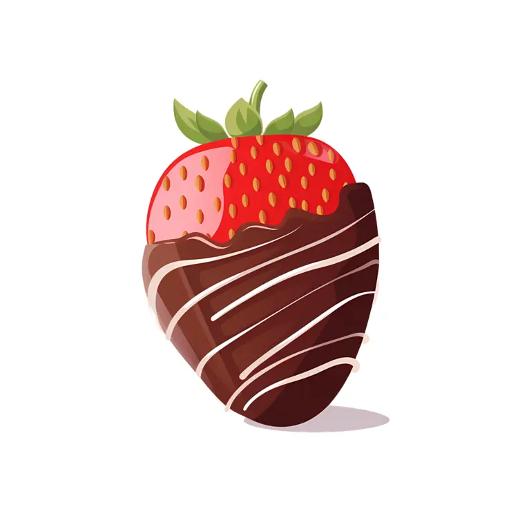 Delicious Chocolate Covered Strawberry
