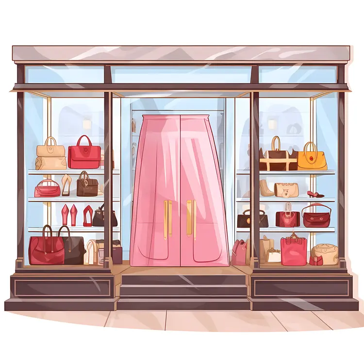 Fashion Boutique Shop Window Display
