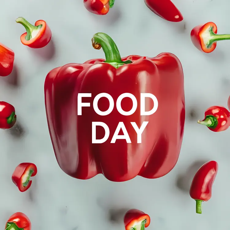 Red Bell Pepper for World Food Day