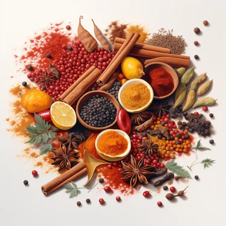 Assorted Spices and Herbs