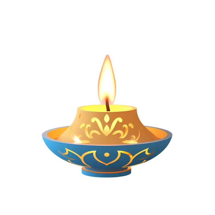 Traditional Diwali Oil Lamp