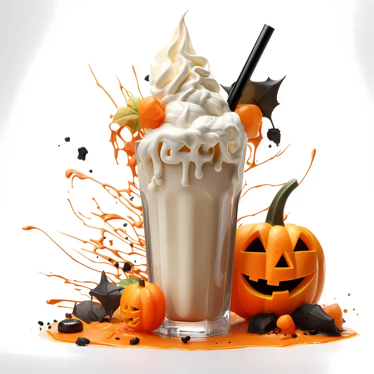 Halloween Pumpkin Milkshake