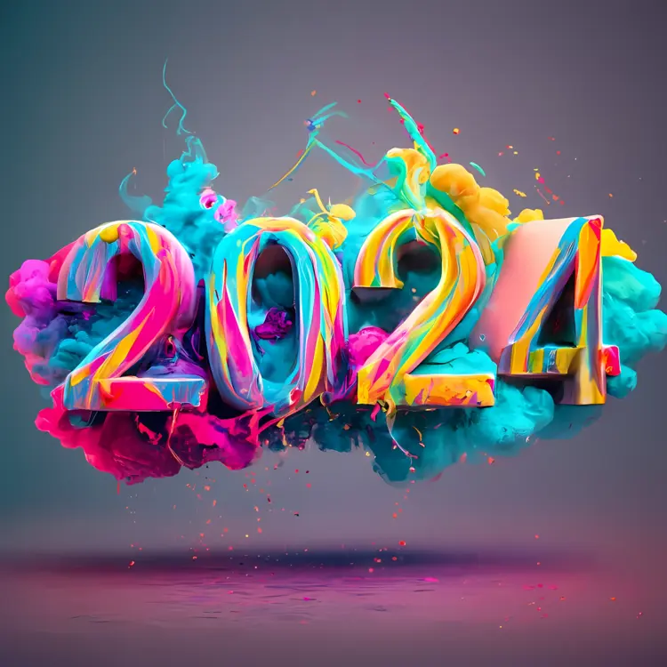 Vibrant 2024 New Year Celebration