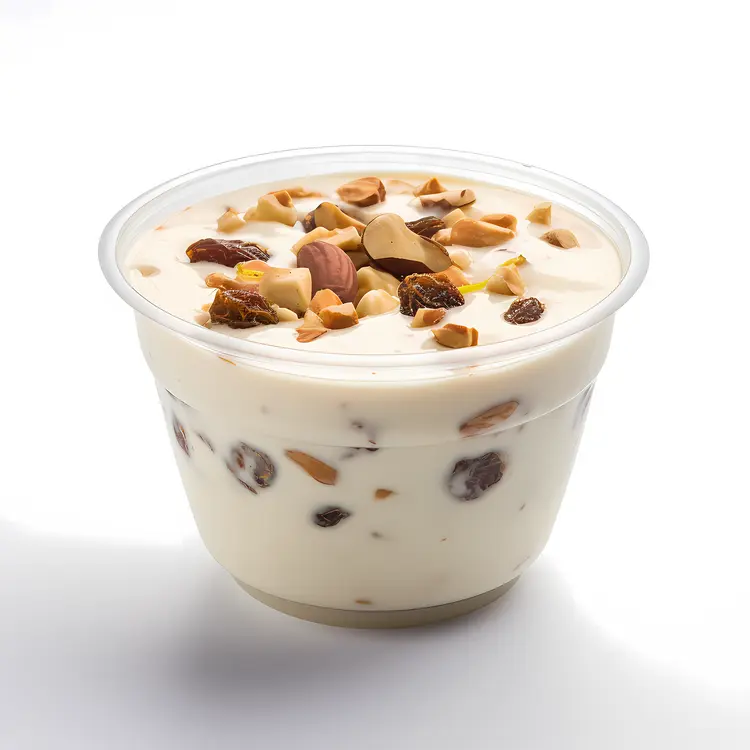 Shrikhand with Nuts in a Cup
