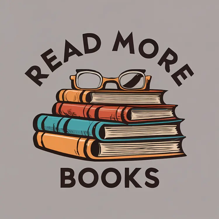 Stack of Books with Glasses