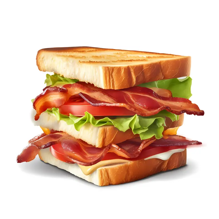 Scrumptious bacon sandwich