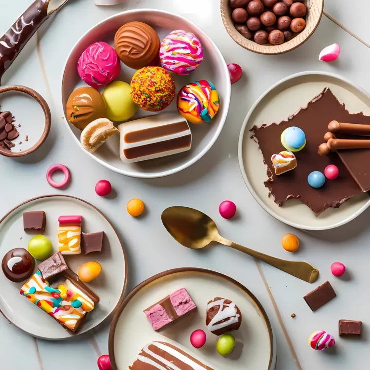 Colorful Sweets and Treats